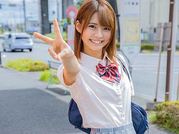 【マジミラの相互オナニー】JKとチンポ見せ合い！デカチンに興奮しちゃうウブな女子高生に生挿入でザーメン大量発射！